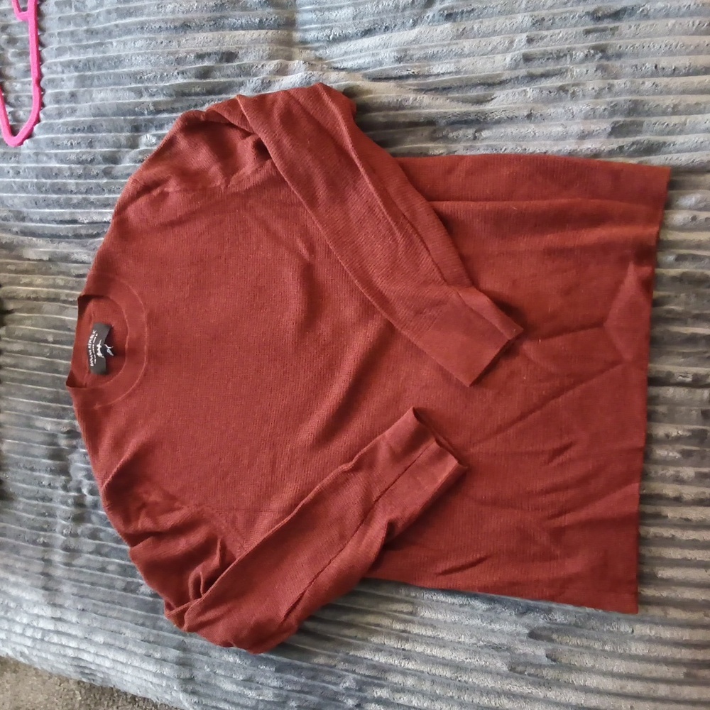 Banana Republic Terracotta Crew Neck Sweater